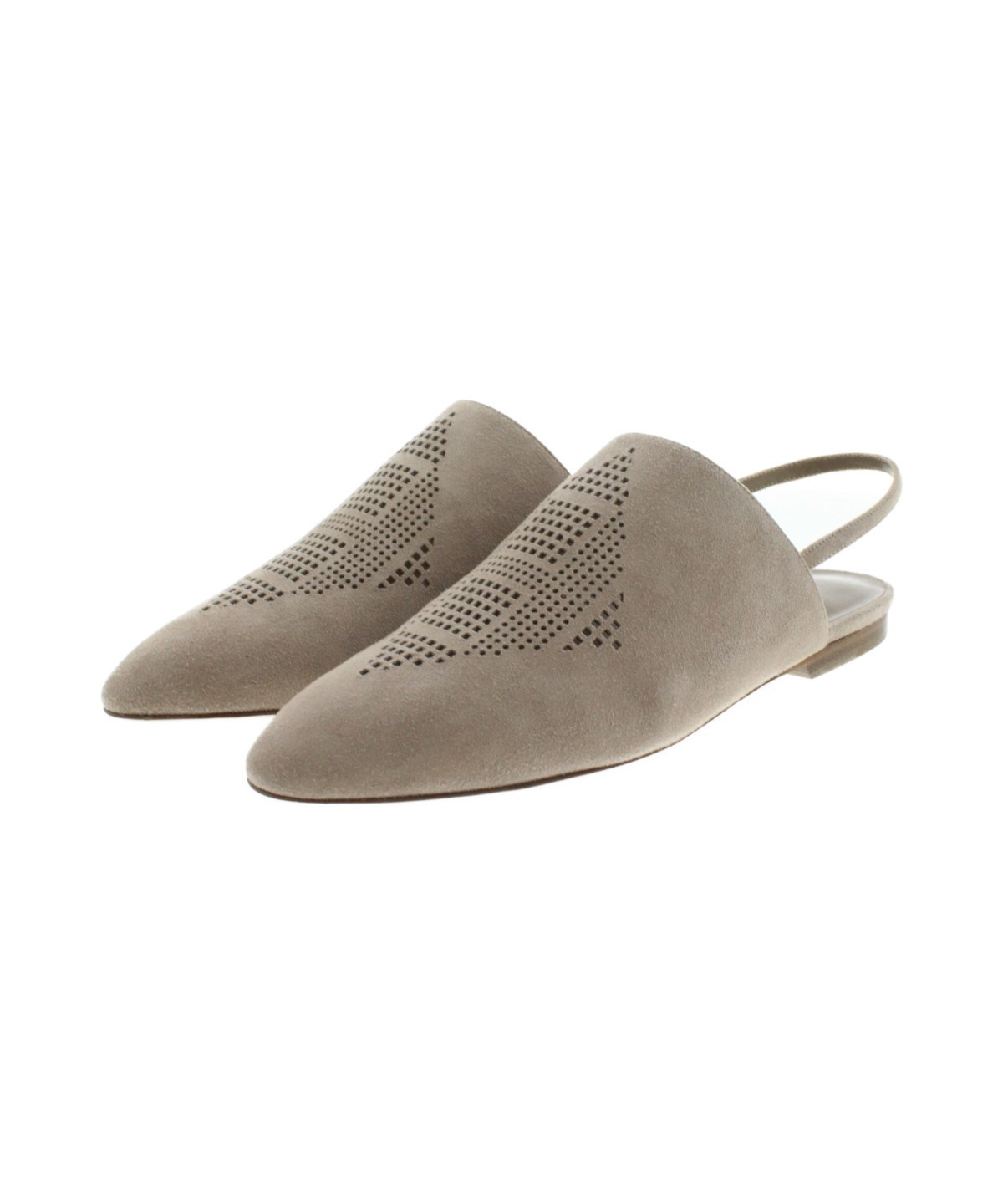 HERMES（エルメス）サンダル ベージュ サイズ:37(23.5cm位) レディース 