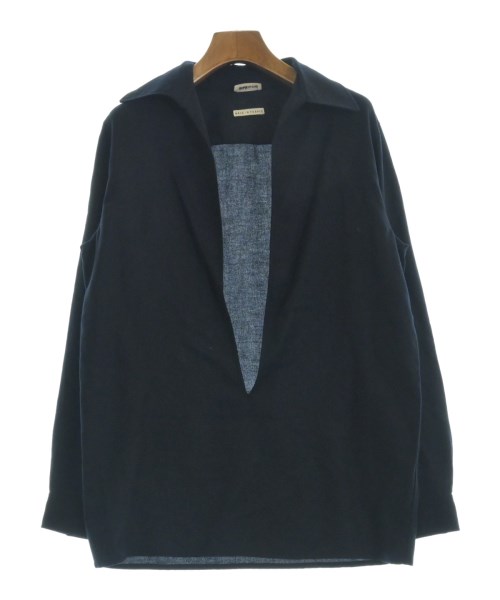 HERMES(エルメス)ブラウス 紺 サイズ:34(XXS位)/2200255555142