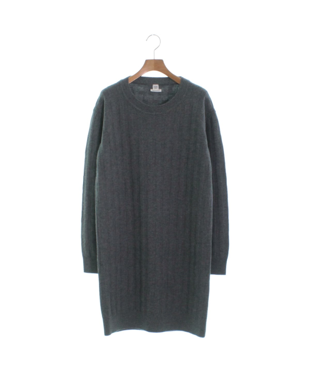 HERMES エルメス ワンピース グレー 38(S位) 4103522N0079 HERMES（エルメス）ワンピース グレー サイズ:38(S位