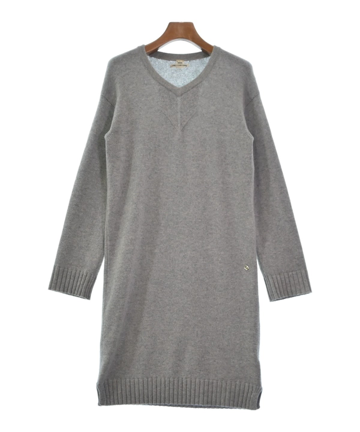 HERMES（エルメス）ワンピース グレー サイズ:34(XXS位) レディース