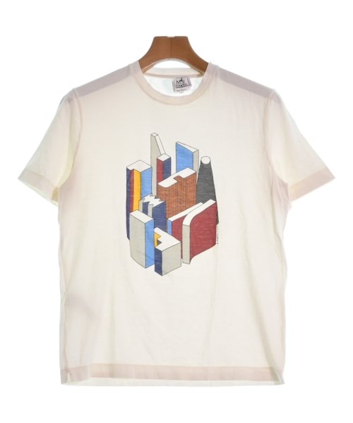 HERMES（エルメス）Tシャツ・カットソー ベージュ サイズ:S メンズ ...