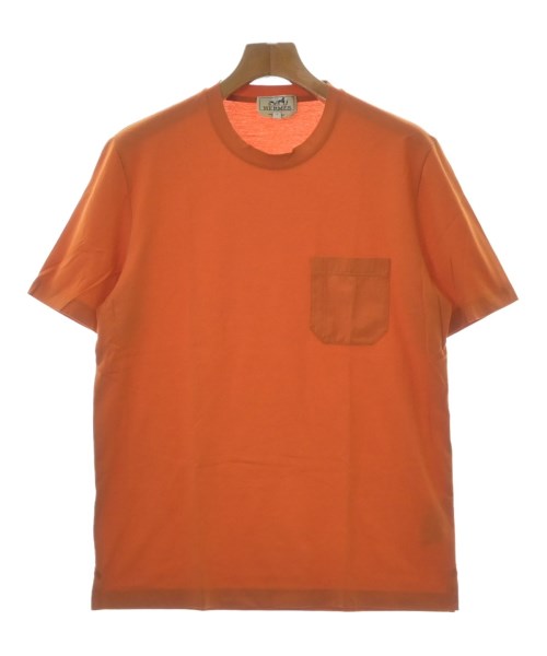 HERMES（エルメス）Tシャツ・カットソー オレンジ サイズ:S メンズ ...