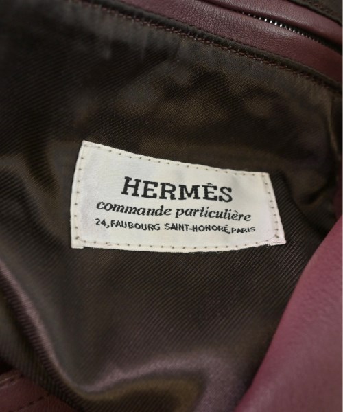 HERMES エルメス トレンチコート 46(M位) エンジ