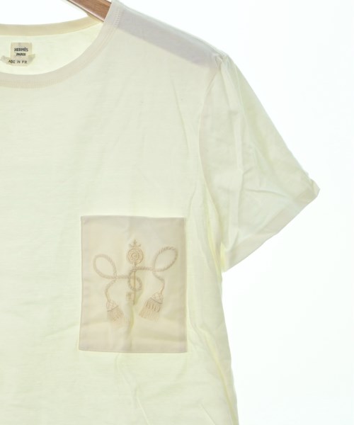 HERMES（エルメス）Tシャツ・カットソー 白 サイズ:40(M位