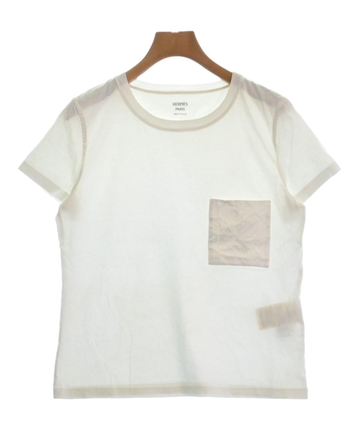 HERMES（エルメス）Tシャツ・カットソー 白 サイズ:38(S位 
