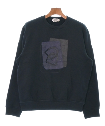 HERMES エルメス スウェット 濃紺 XL 4103522D0055 HERMES（エルメス）スウェット 紺 サイズ:XL メンズ