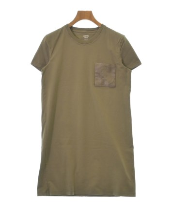 HERMES エルメス ワンピース ベージュ 38(S位) 4103524D0155 HERMES（エルメス）ワンピース ベージュ サイズ:38(S位