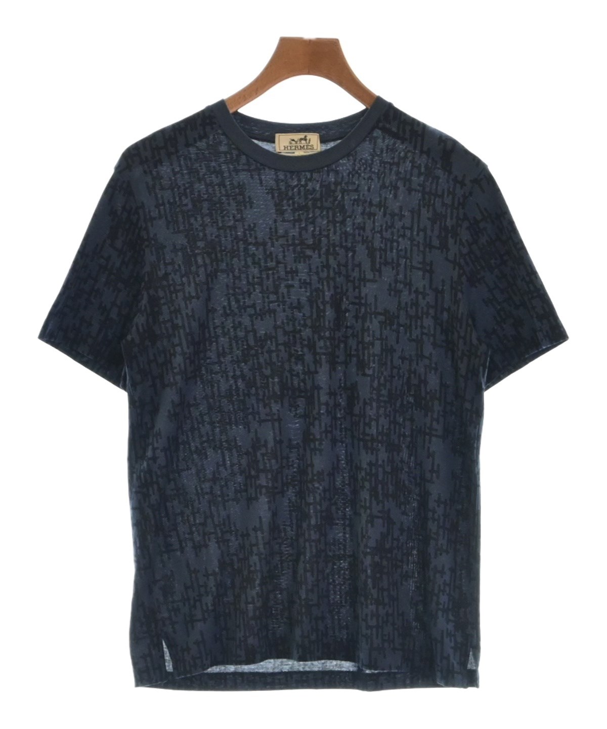 HERMES（エルメス）Tシャツ・カットソー 紺 サイズ:S メンズ