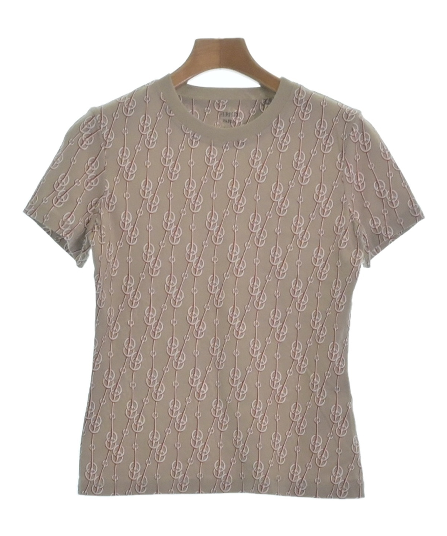 HERMES（エルメス）Tシャツ・カットソー グレー サイズ:38(S位