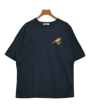 HERMES（エルメス）Tシャツ・カットソー 紺 サイズ:S レディース