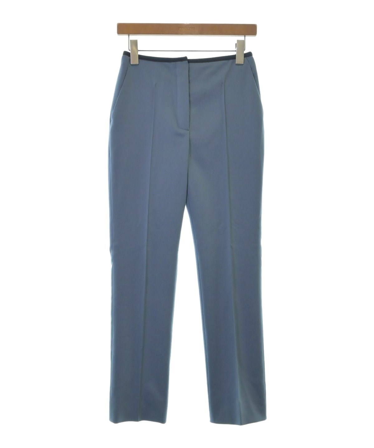 HERMES（エルメス）スラックス 青 サイズ:34(XXS位) レディース