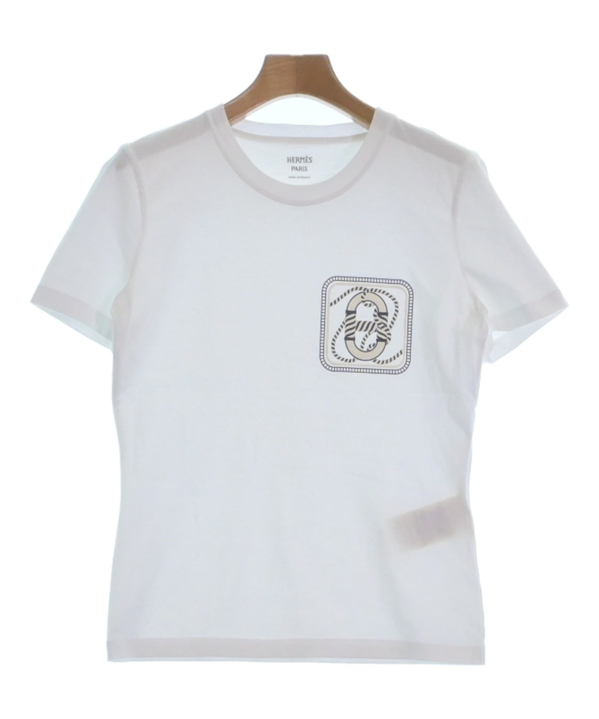 HERMES（エルメス）Tシャツ・カットソー 白 サイズ:38(M位) レディース