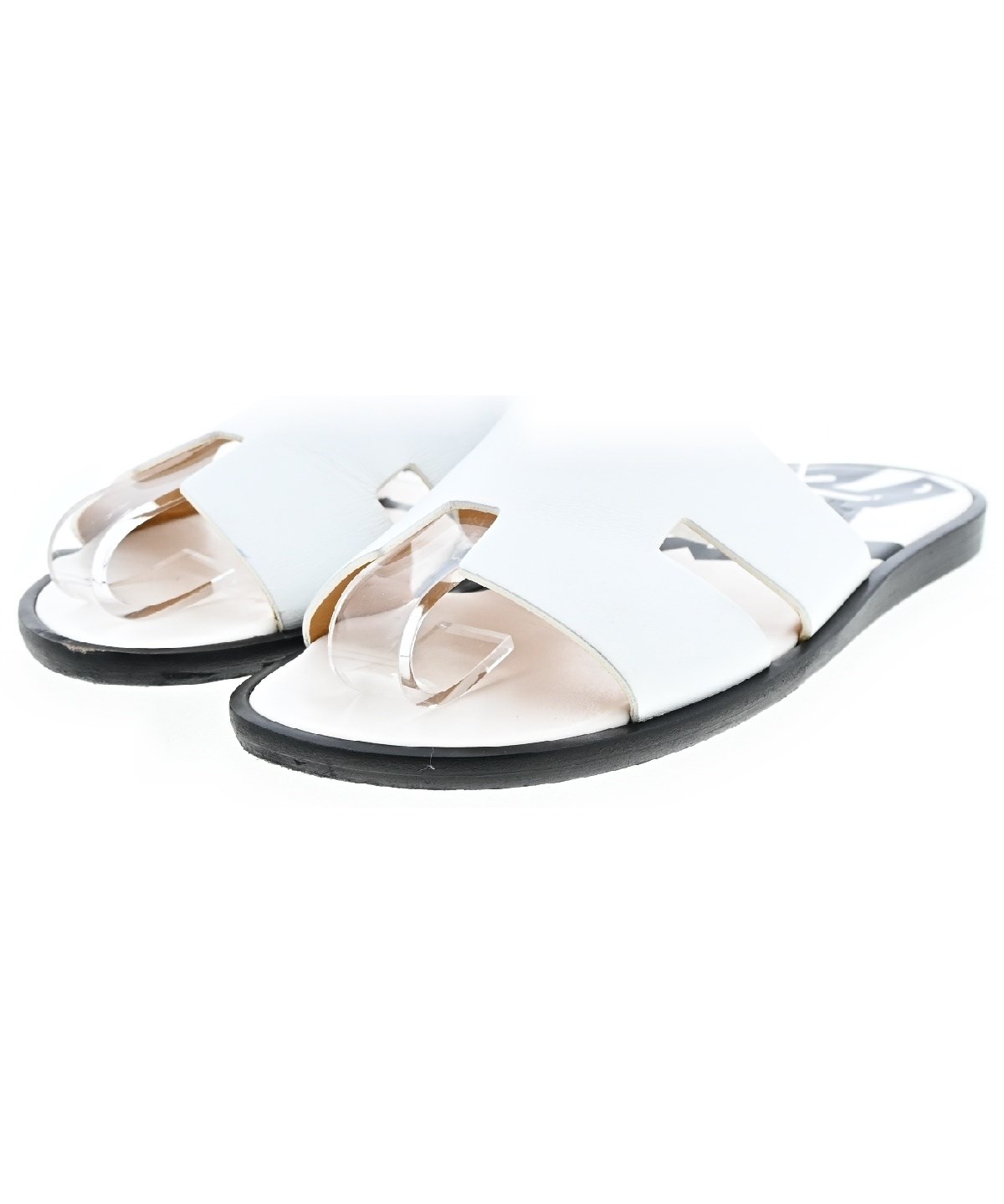 HERMES エルメス サンダル 白 EU41(26cm位) 4103524L0069 HERMES(エルメス)サンダル 白 サイズ:EU41(26cm位) メンズ
