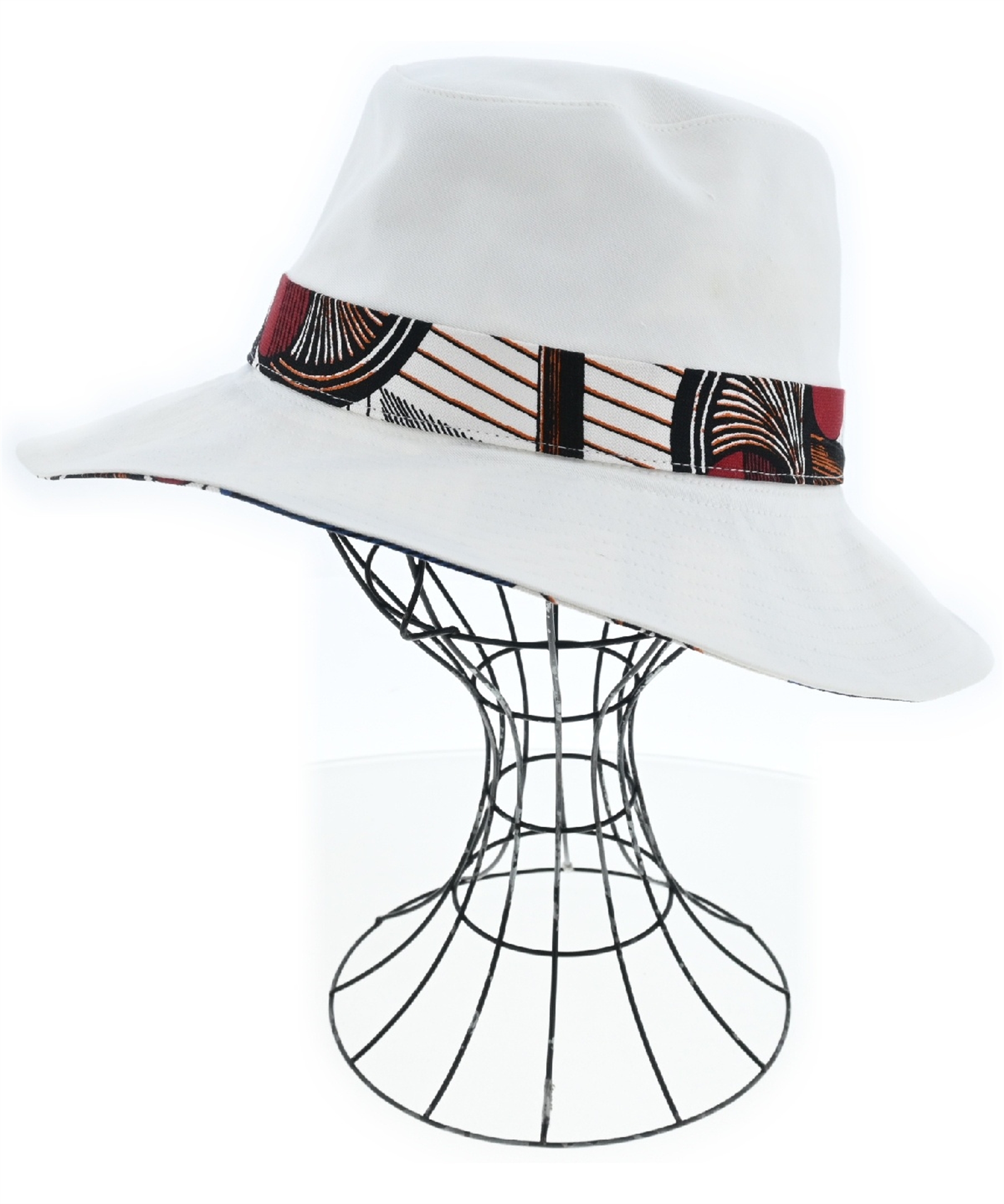 HERMES（エルメス）ハット 白 サイズ:59 レディース/2200303857068