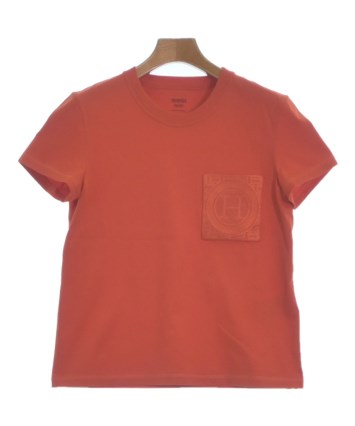 HERMES（エルメス）Tシャツ・カットソー オレンジ サイズ:36(XS