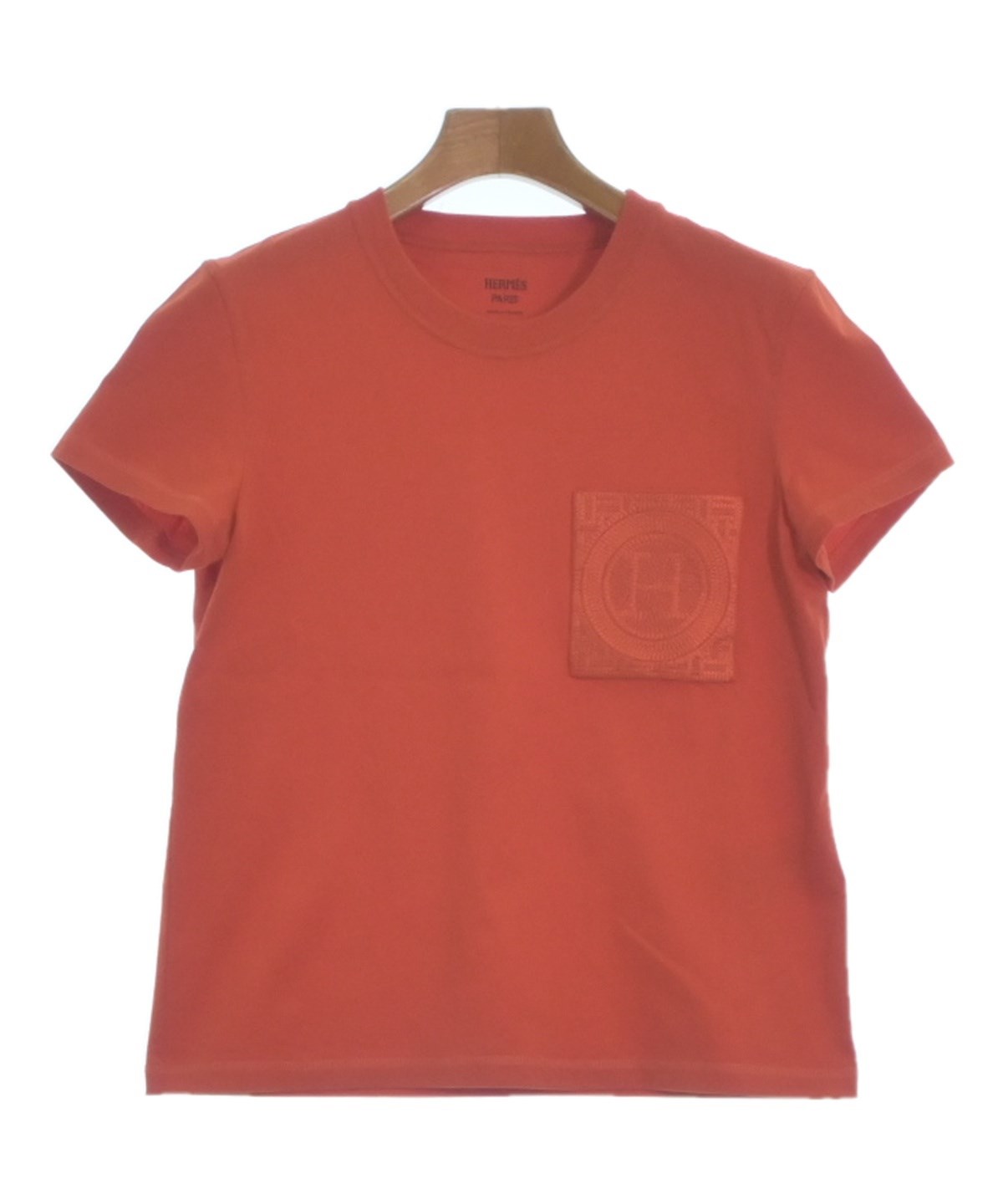 HERMES（エルメス）Tシャツ・カットソー オレンジ サイズ:36(XS