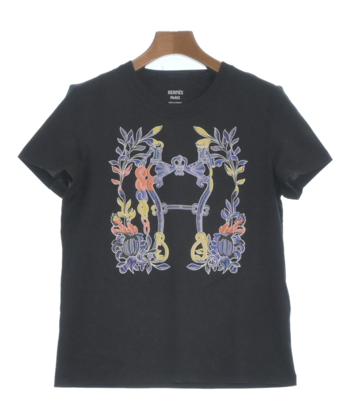 HERMES（エルメス）Tシャツ・カットソー 黒 サイズ:36(XS位 