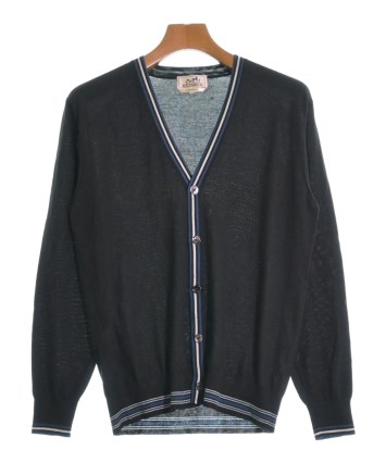 HERMES（エルメス）カーディガン 黒 サイズ:XS メンズ/2200499273062