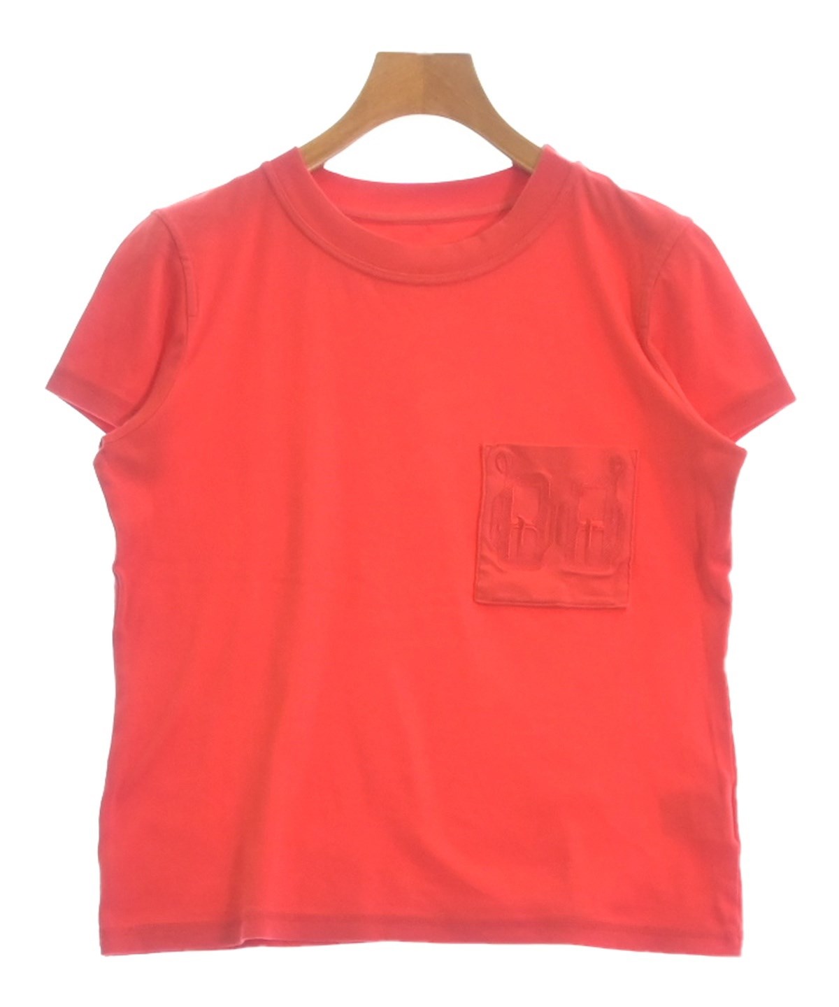 HERMES（エルメス）Tシャツ・カットソー 赤 サイズ:38(S位) レディース