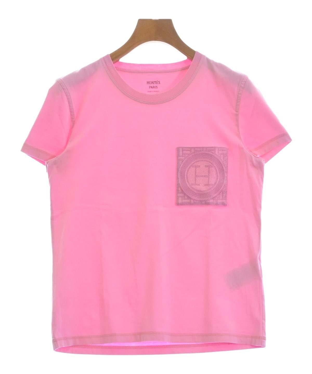HERMES（エルメス）Tシャツ・カットソー ピンク サイズ:36(XS位