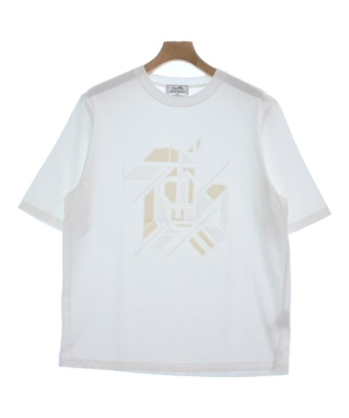 HERMES 半袖Tシャツ ホワイト　新品未使用　タグ付き 中古・古着通販】HERMES (エルメス) Tシャツ ホワイト サイズ