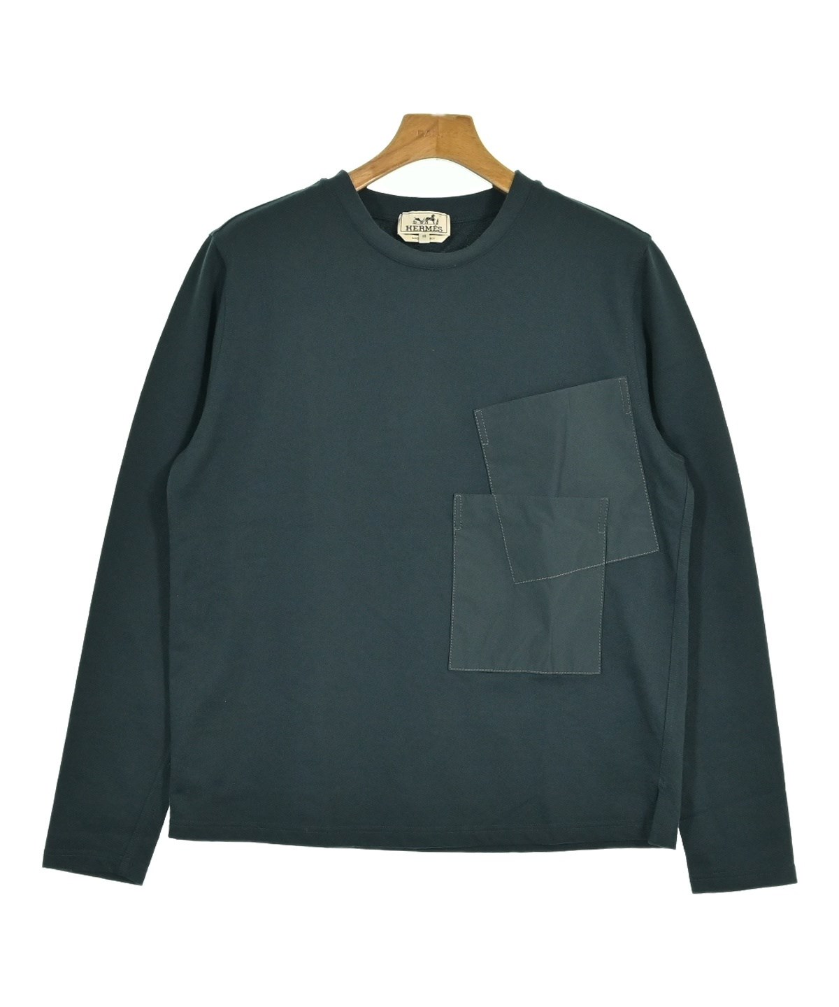 HERMES（エルメス）Tシャツ・カットソー 緑 サイズ:XS メンズ