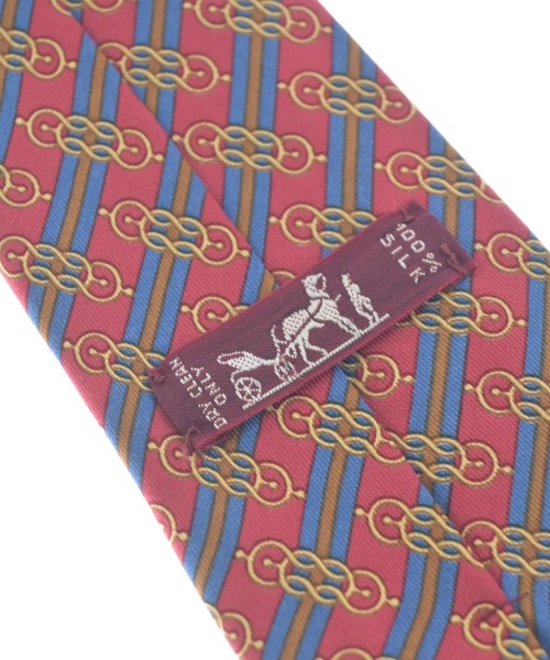 HERMES（エルメス）ネクタイ 赤 サイズ:- メンズ/2200635033017