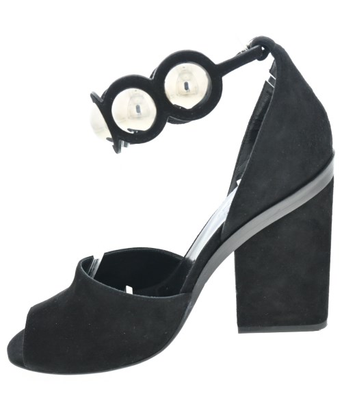 HERMES（エルメス）サンダル 黒 サイズ:EU37(23.5cm位) レディース/2200635495044