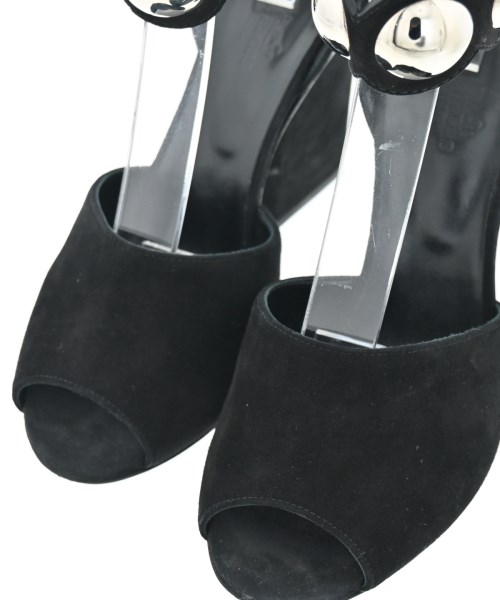 HERMES（エルメス）サンダル 黒 サイズ:EU37(23.5cm位) レディース/2200635495044