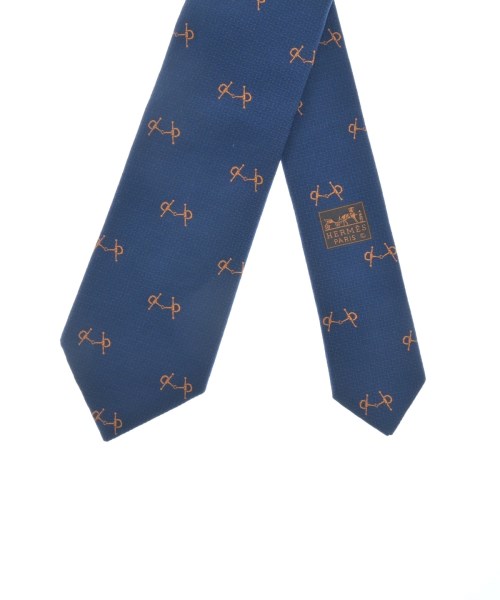 HERMES（エルメス）ネクタイ 紺 サイズ:- メンズ/2200635517081