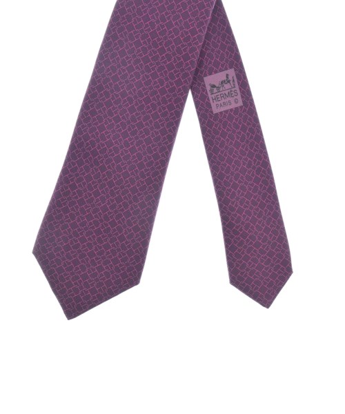 HERMES（エルメス）ネクタイ 紫 サイズ:- メンズ/2200635517104