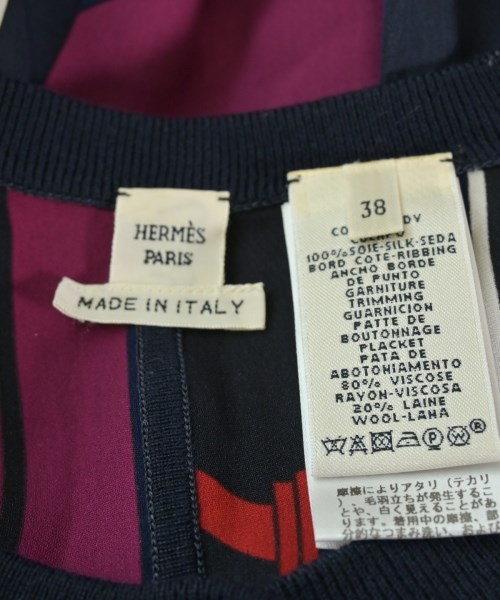 HERMES（エルメス）ベスト 紺 サイズ:38(S位) レディース/2200635899057