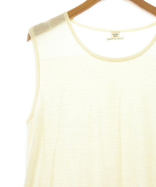HERMES（エルメス）ベスト/ノースリーブ 白 サイズ:40(M位) レディース/2200610960086