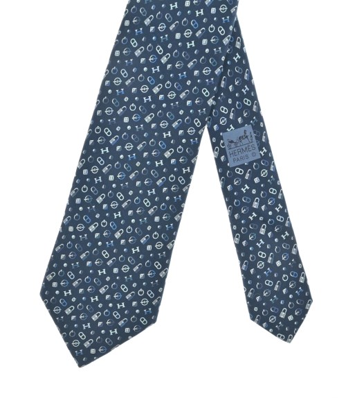 HERMES（エルメス）ネクタイ 紺 サイズ:- メンズ/2200636551077