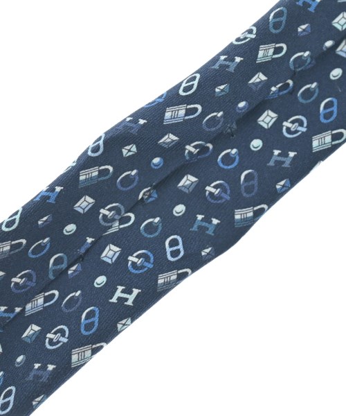 HERMES（エルメス）ネクタイ 紺 サイズ:- メンズ/2200636551077