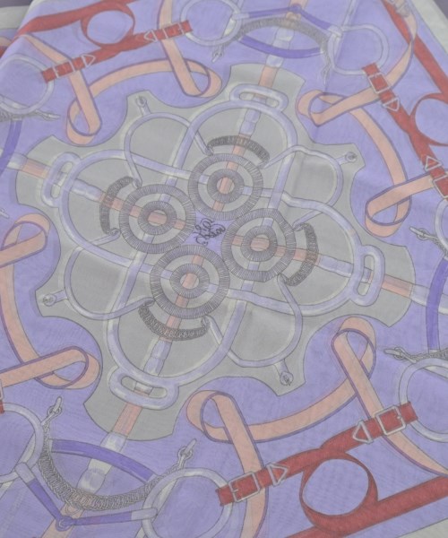 HERMES（エルメス）ストール 紫 サイズ:- レディース/2200622617046