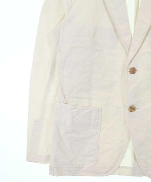 HERMES（エルメス）テーラードジャケット 白 サイズ:48(L位) メンズ/2200636716049
