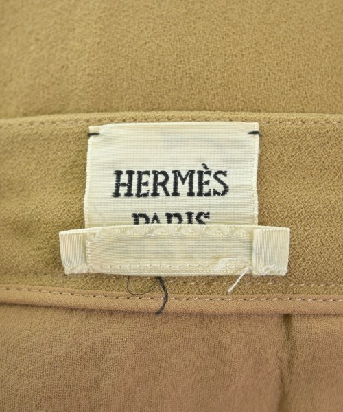 HERMES（エルメス）ロング・マキシ丈スカート ベージュ サイズ:40(M位) レディース/2200636769014