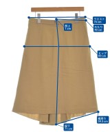 HERMES（エルメス）ロング・マキシ丈スカート ベージュ サイズ:40(M位) レディース/2200636769014
