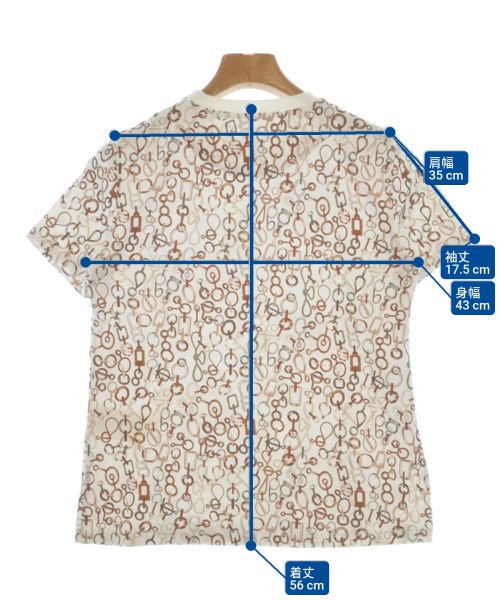 HERMES（エルメス）Tシャツ・カットソー 白 サイズ:36(XS位) レディース/2200636873018