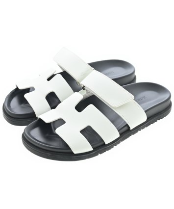 HERMES（エルメス）サンダル 白 サイズ:EU37(23.5cm位) レディース