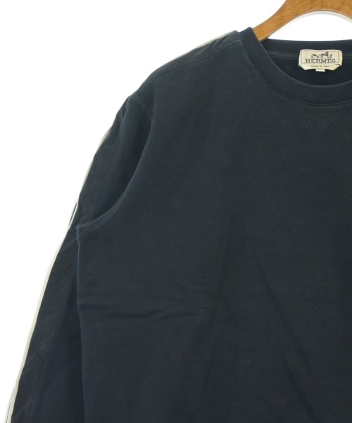 HERMES（エルメス）スウェット 黒 サイズ:L メンズ/2200637221085