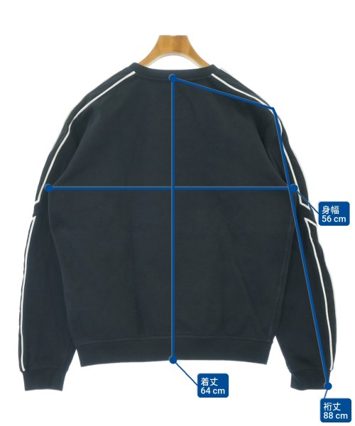 HERMES（エルメス）スウェット 黒 サイズ:L メンズ/2200637221085