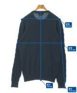 HERMES（エルメス）ニット・セーター 紺 サイズ:L メンズ/2200637221146
