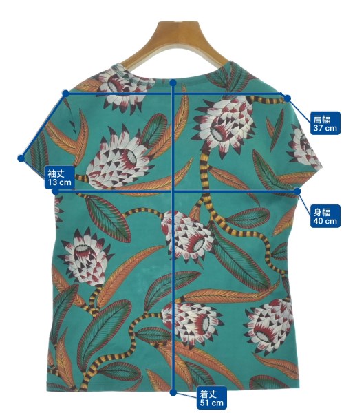 HERMES（エルメス）Tシャツ・カットソー 緑 サイズ:36(XS位) レディース/2200637221160