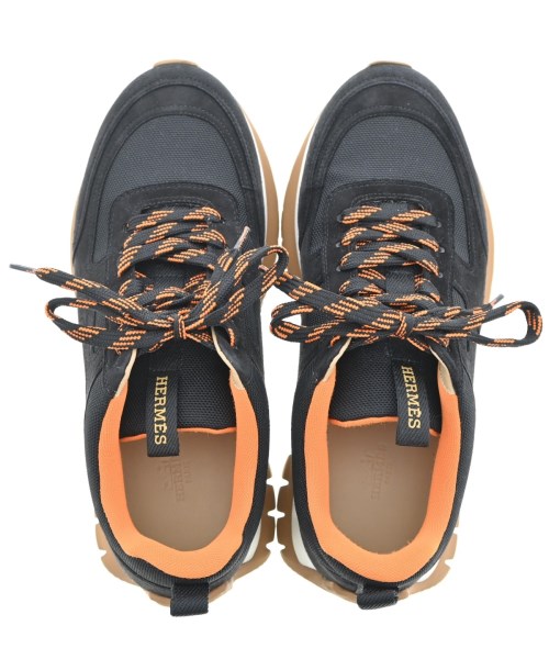 HERMES（エルメス）スニーカー 黒 サイズ:EU41(26cm位) メンズ/2200637221214