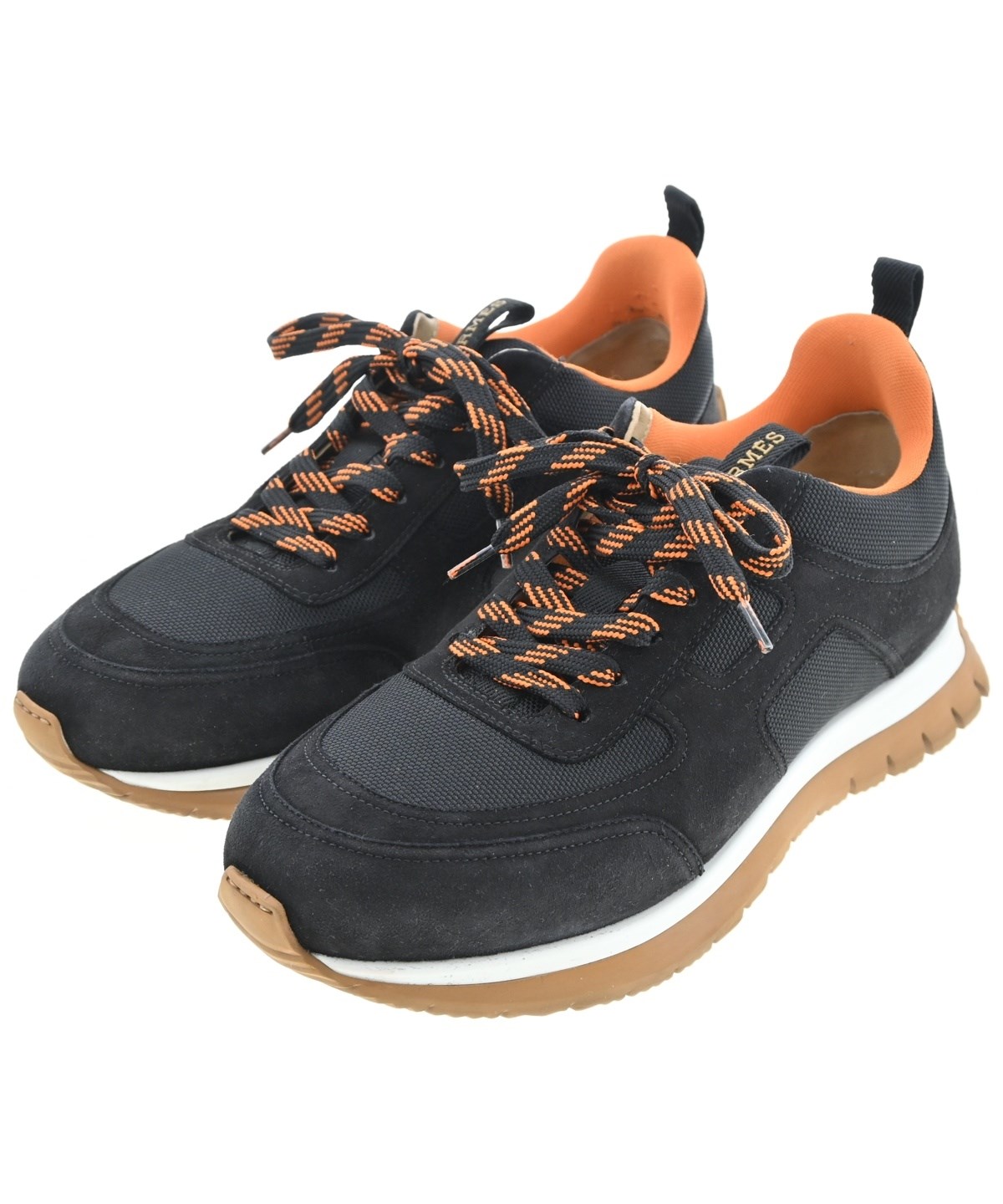 HERMES（エルメス）スニーカー 黒 サイズ:EU41(26cm位) メンズ