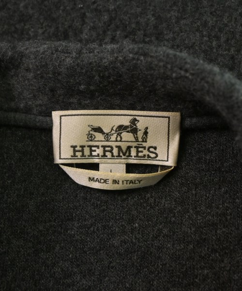 HERMES（エルメス）ブルゾン グレー サイズ:L メンズ/2200637731027