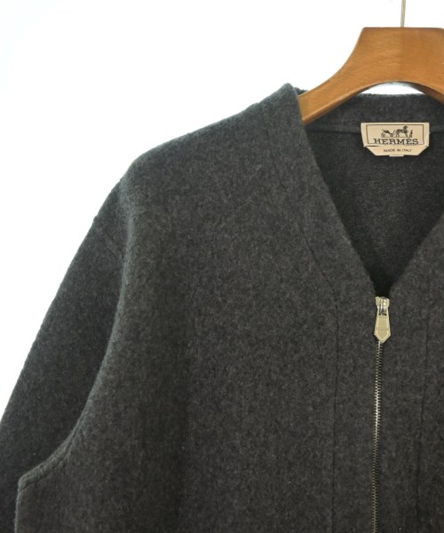 HERMES（エルメス）ブルゾン グレー サイズ:L メンズ/2200637731027