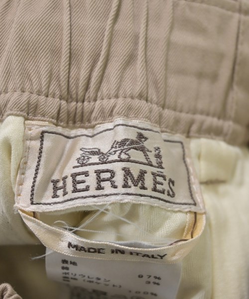 HERMES（エルメス）カーゴパンツ ベージュ サイズ:40(XS位) メンズ/2200637739016
